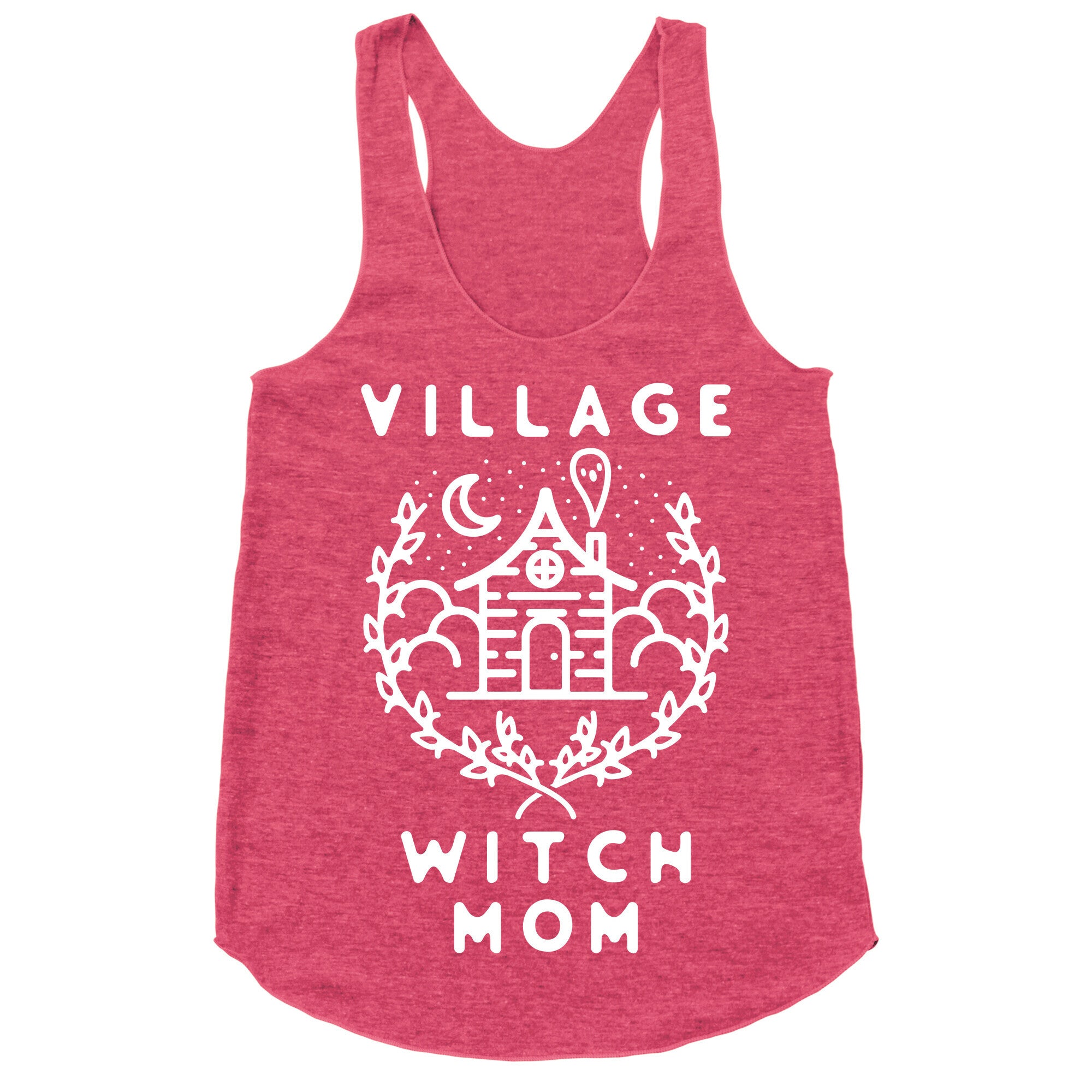 Village Witch Mom Racerback Tank